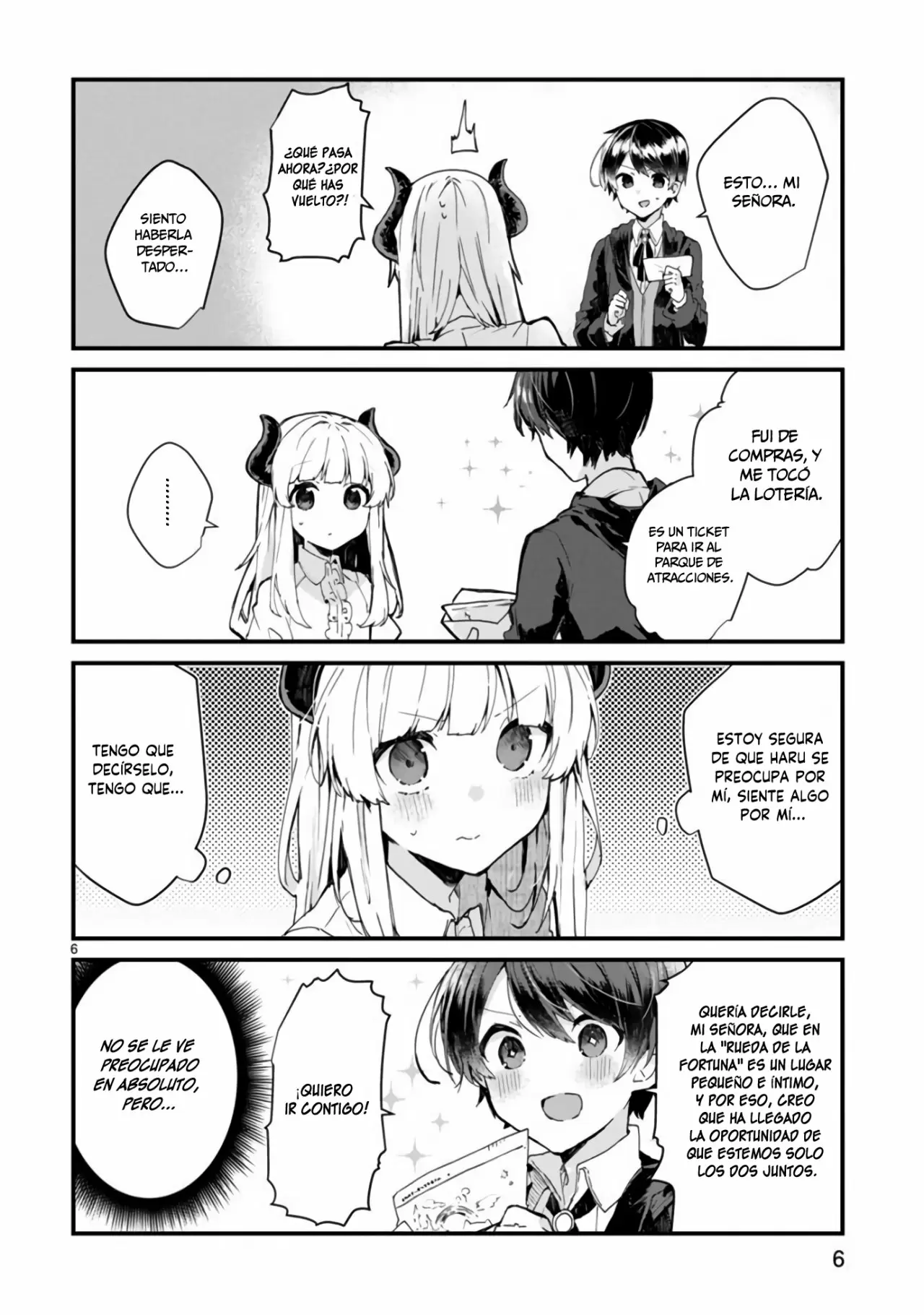 Maou-sama to Kekkonshitai capítulo 6, página 7