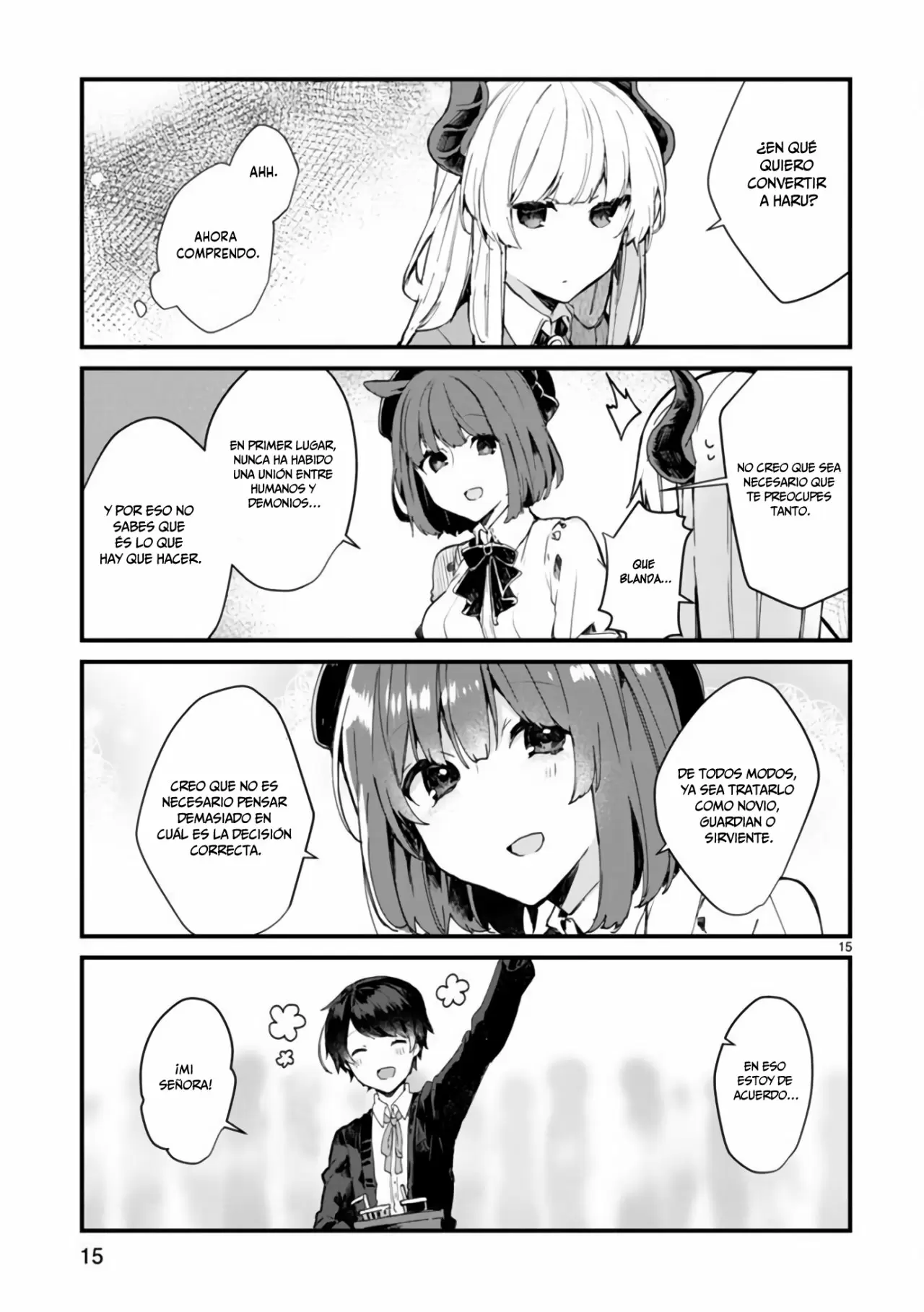 Maou-sama to Kekkonshitai capítulo 6, página 16