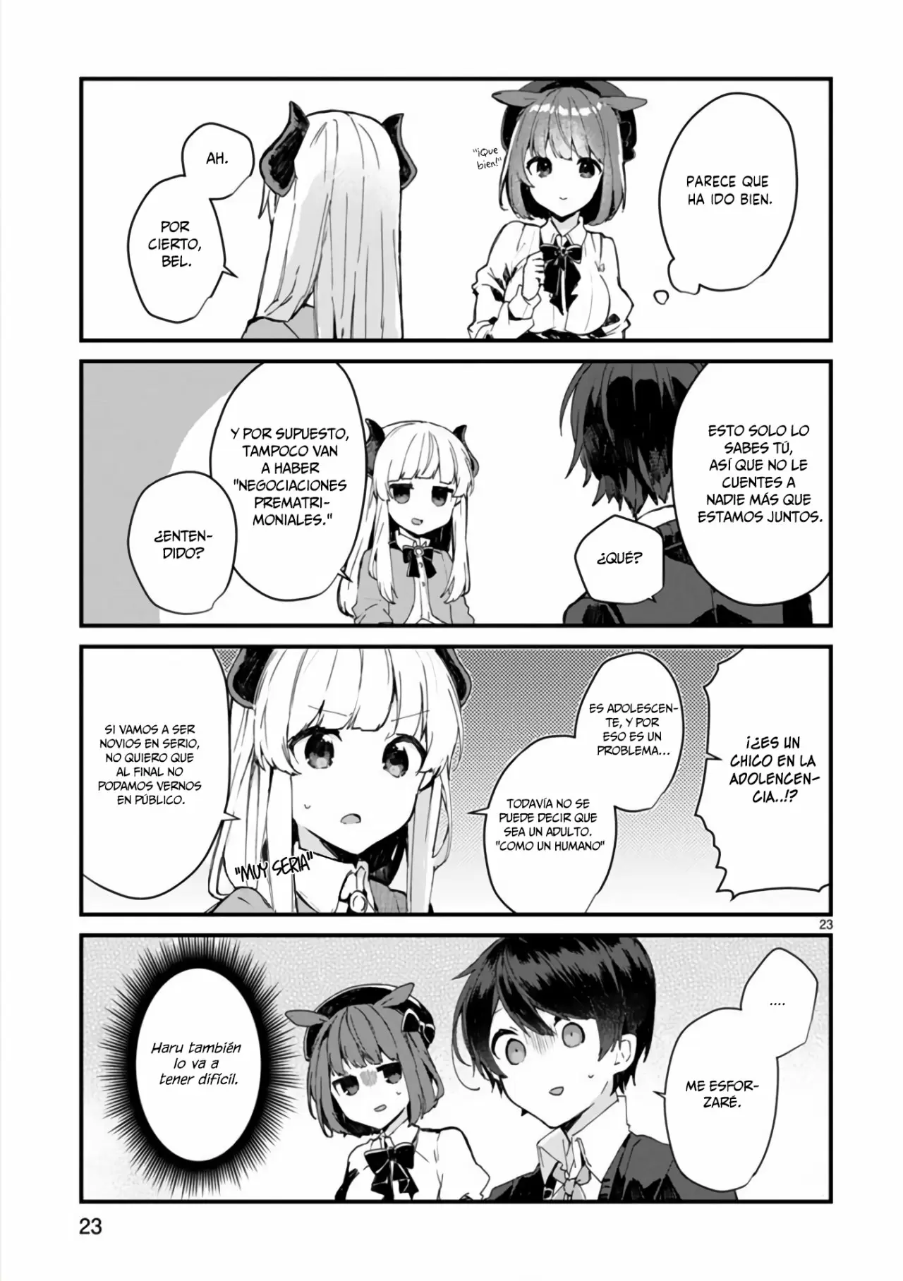 Maou-sama to Kekkonshitai capítulo 6, página 24