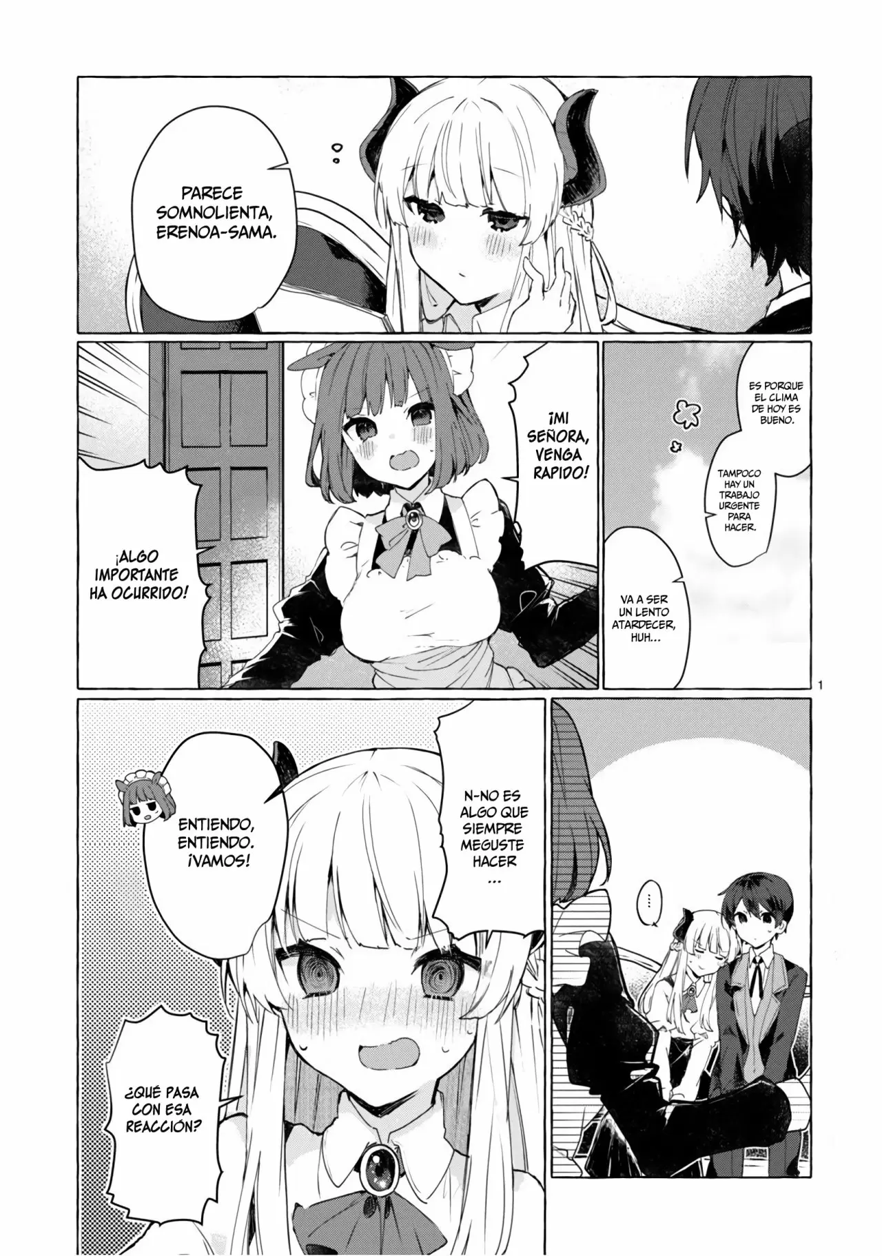 Maou-sama to Kekkonshitai capítulo 8, página 2