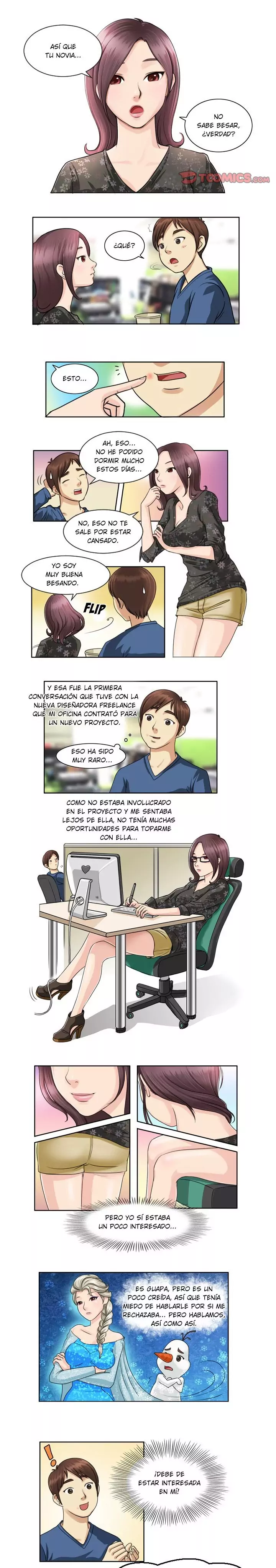 Mi nueva compañera de trabajo capítulo 1, página 1
