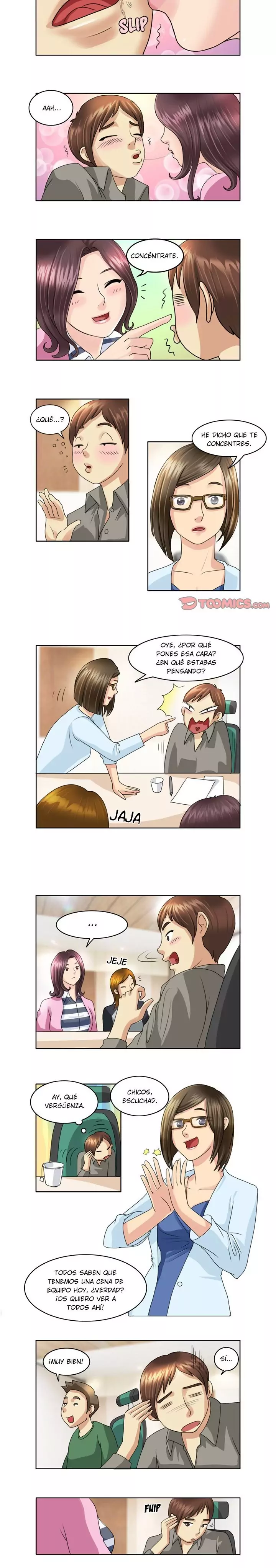 Mi nueva compañera de trabajo capítulo 3, página 4