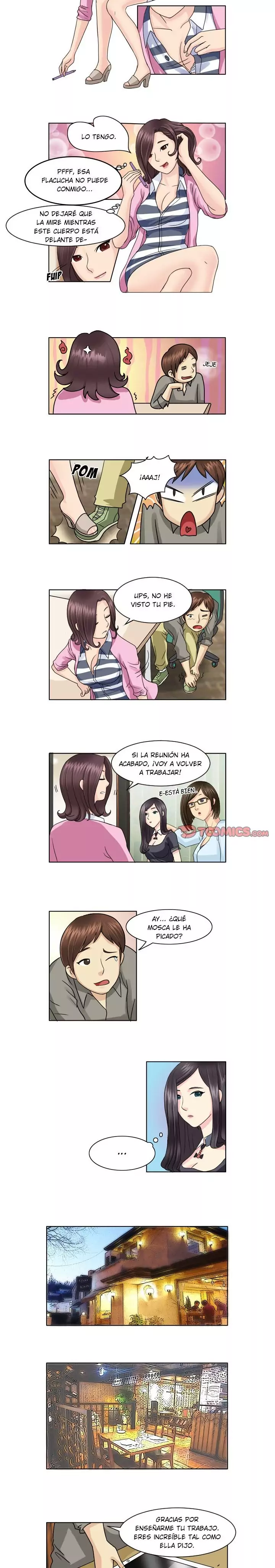 Mi nueva compañera de trabajo capítulo 4, página 3