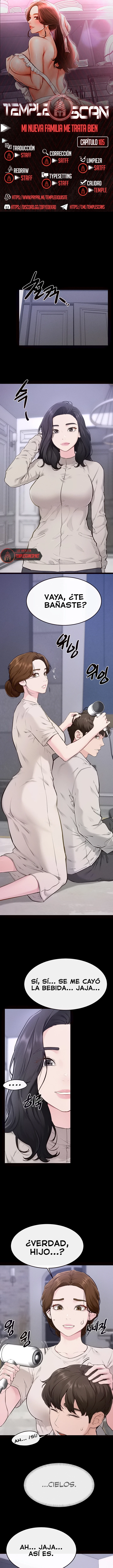 Mi nueva familia me trata bien capítulo 105, página 1