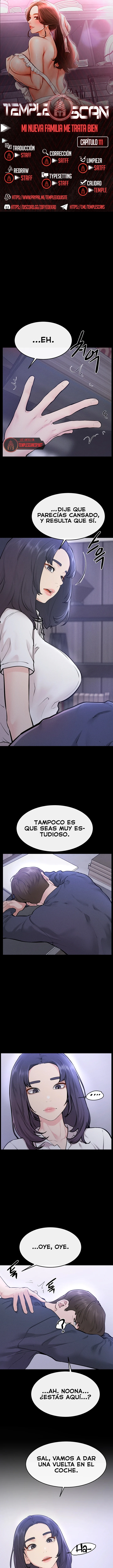 Mi nueva familia me trata bien capítulo 111, página 1