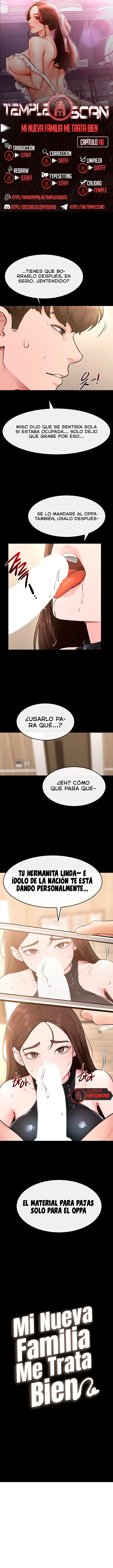 Mi nueva familia me trata bien capítulo 116, página 1