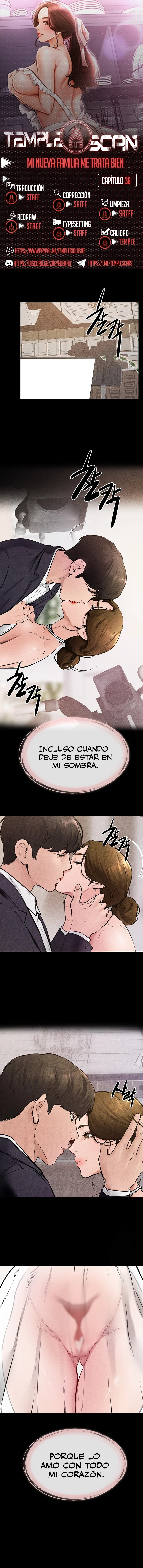 Mi nueva familia me trata bien capítulo 36, página 1