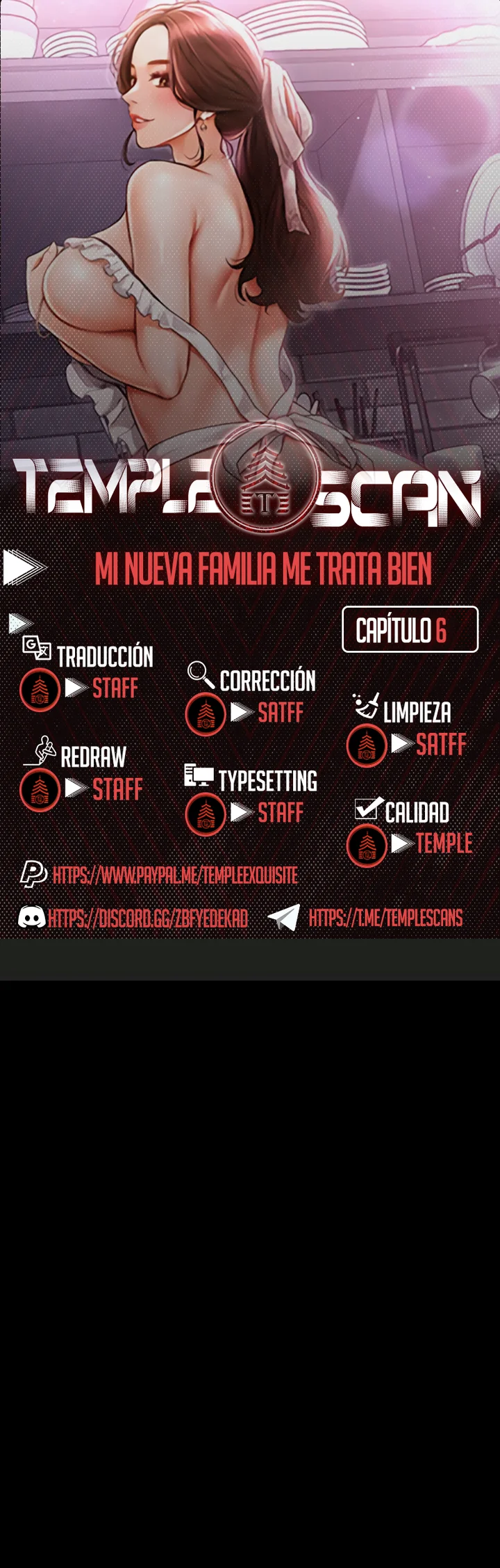 Mi nueva familia me trata bien capítulo 6, página 1