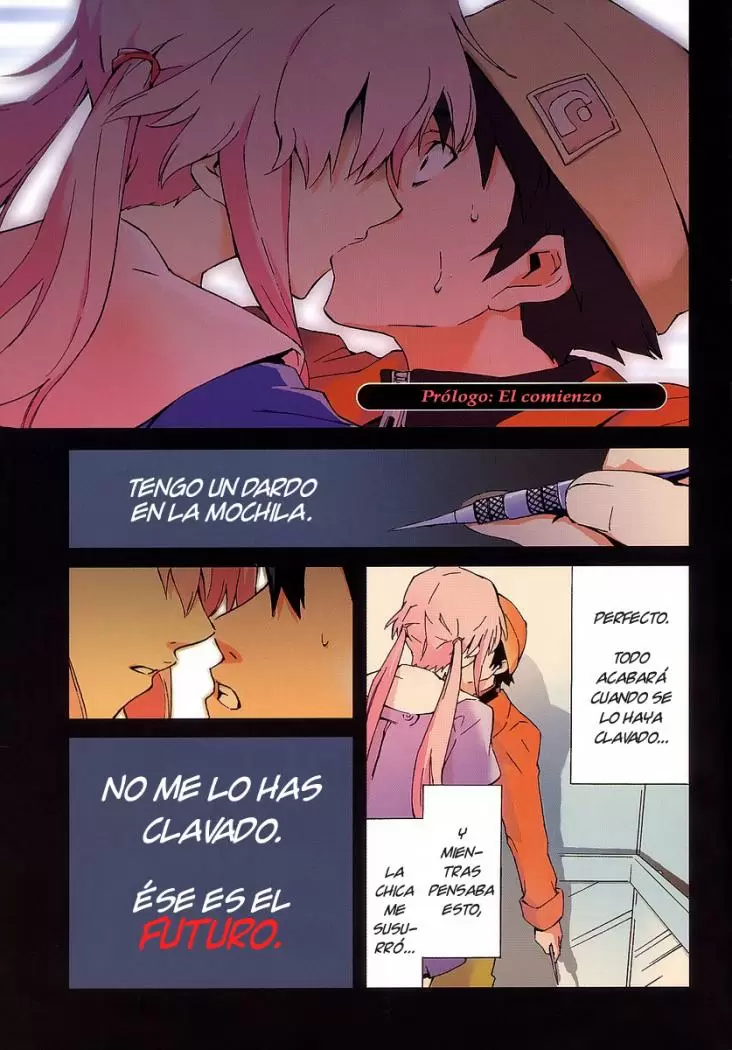 Mirai Nikki capítulo 1, página 4