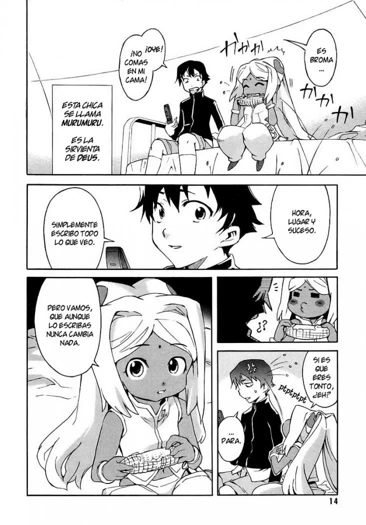 Mirai Nikki capítulo 1, página 15