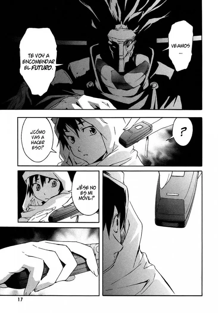 Mirai Nikki capítulo 1, página 18