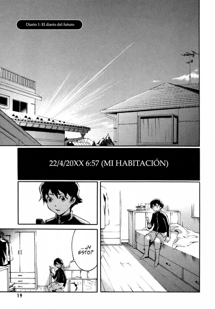 Mirai Nikki capítulo 1, página 20