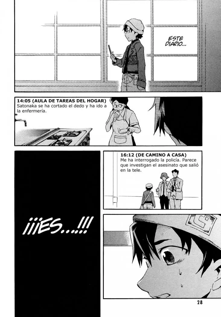 Mirai Nikki capítulo 1, página 29