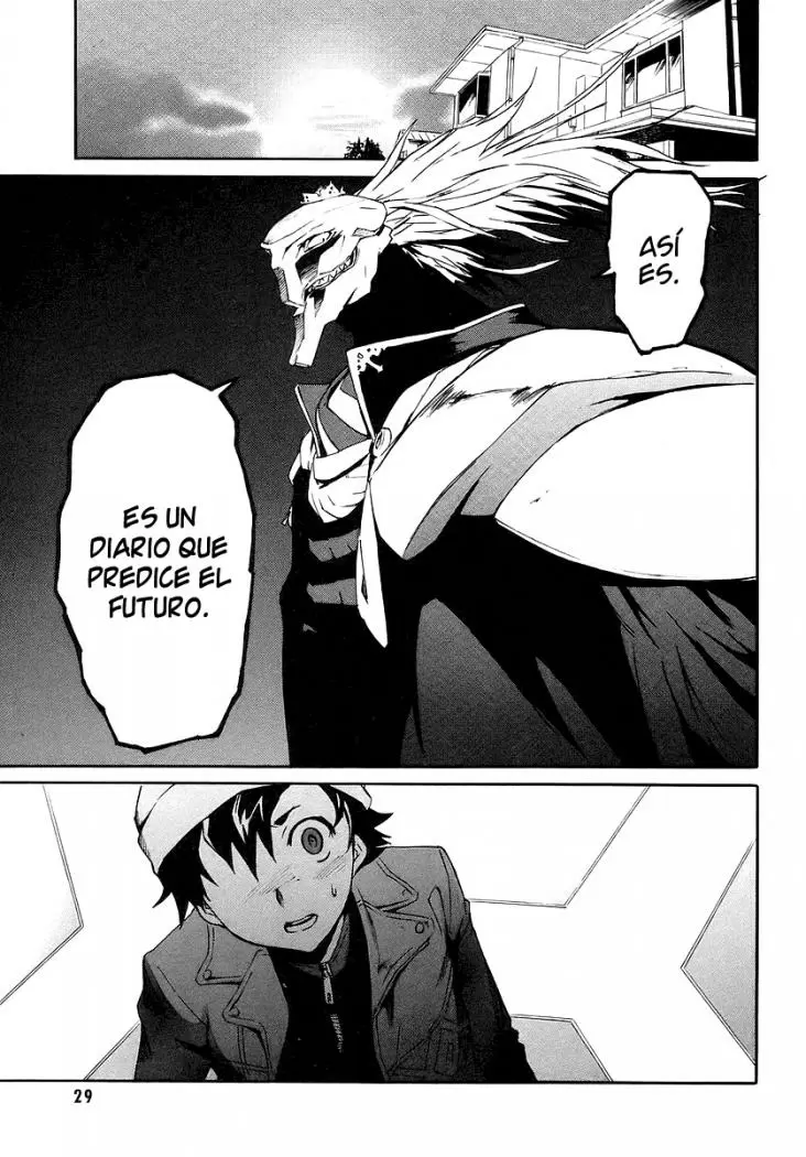 Mirai Nikki capítulo 1, página 30