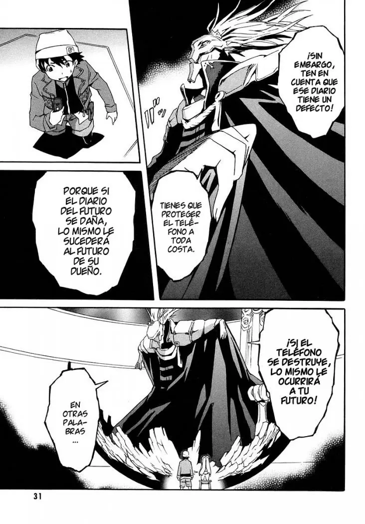 Mirai Nikki capítulo 1, página 32