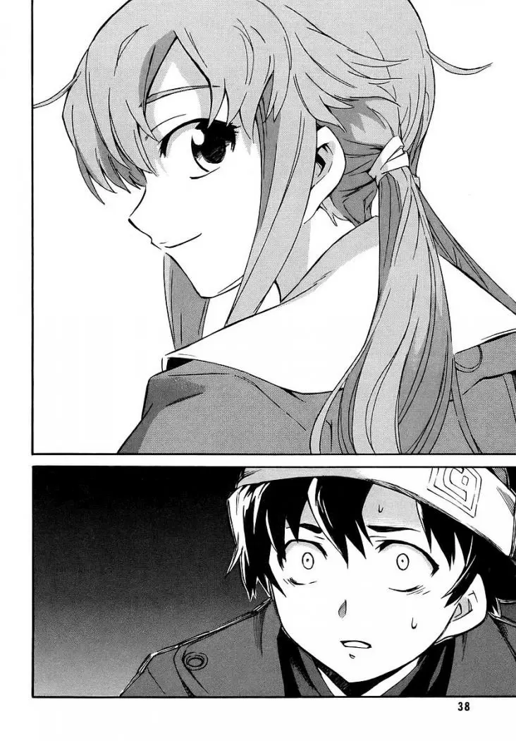 Mirai Nikki capítulo 1, página 38