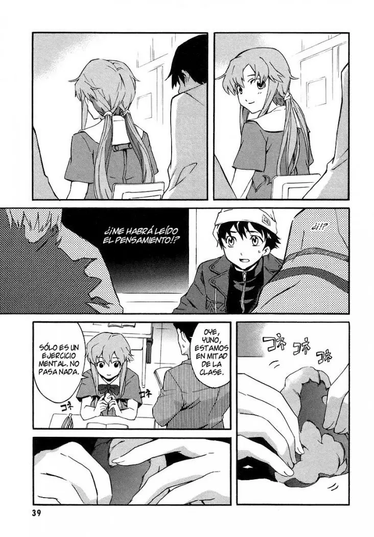 Mirai Nikki capítulo 1, página 39