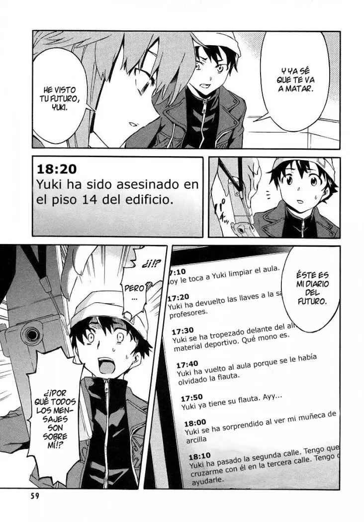 Mirai Nikki capítulo 1, página 57