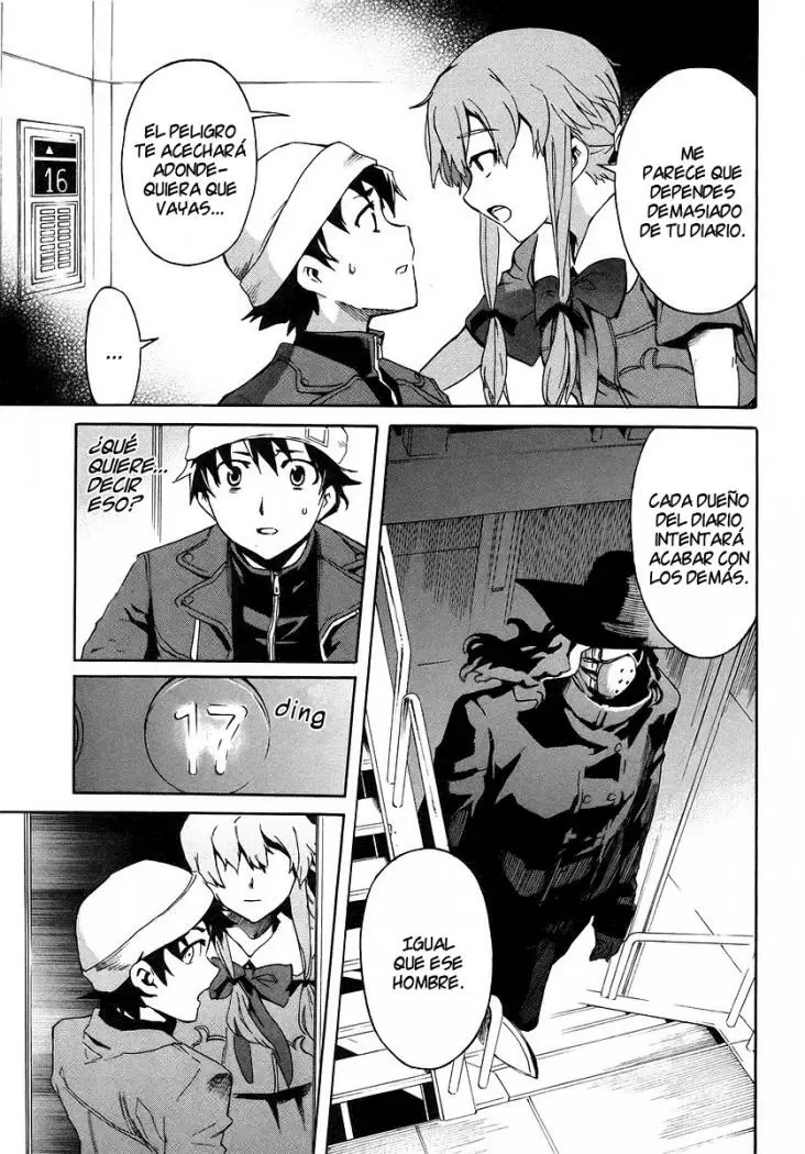 Mirai Nikki capítulo 1, página 61