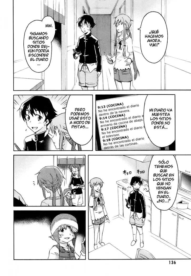Mirai Nikki capítulo 12, página 12
