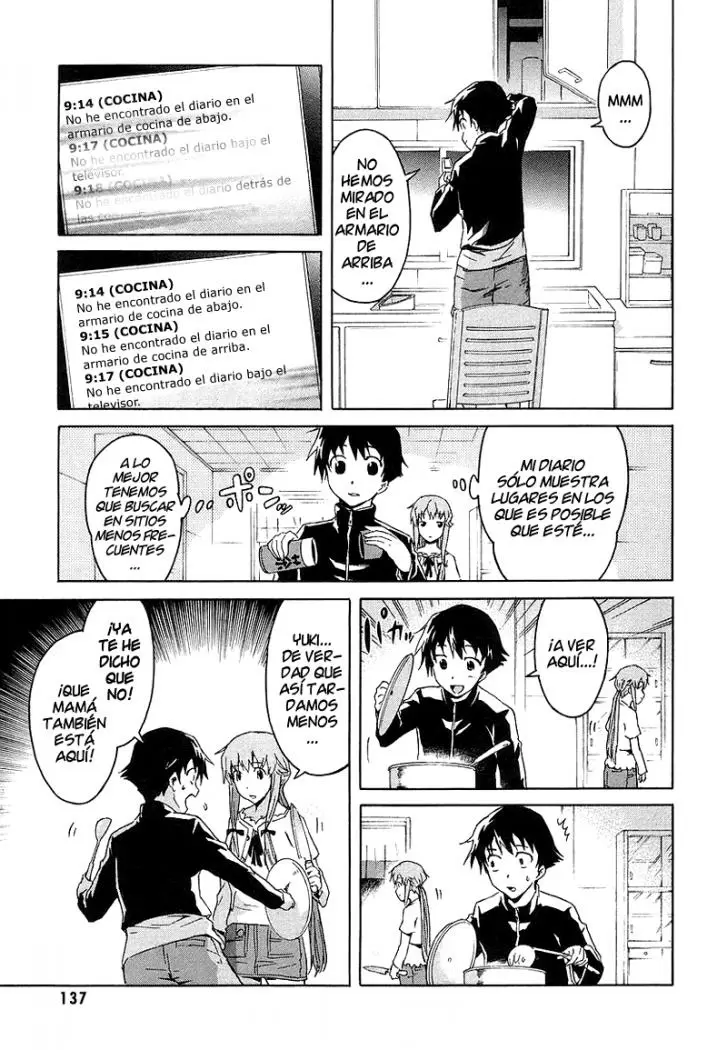 Mirai Nikki capítulo 12, página 13