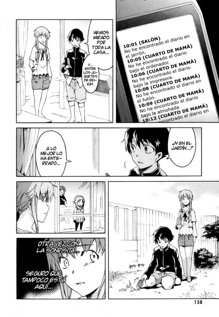Mirai Nikki capítulo 12, página 14