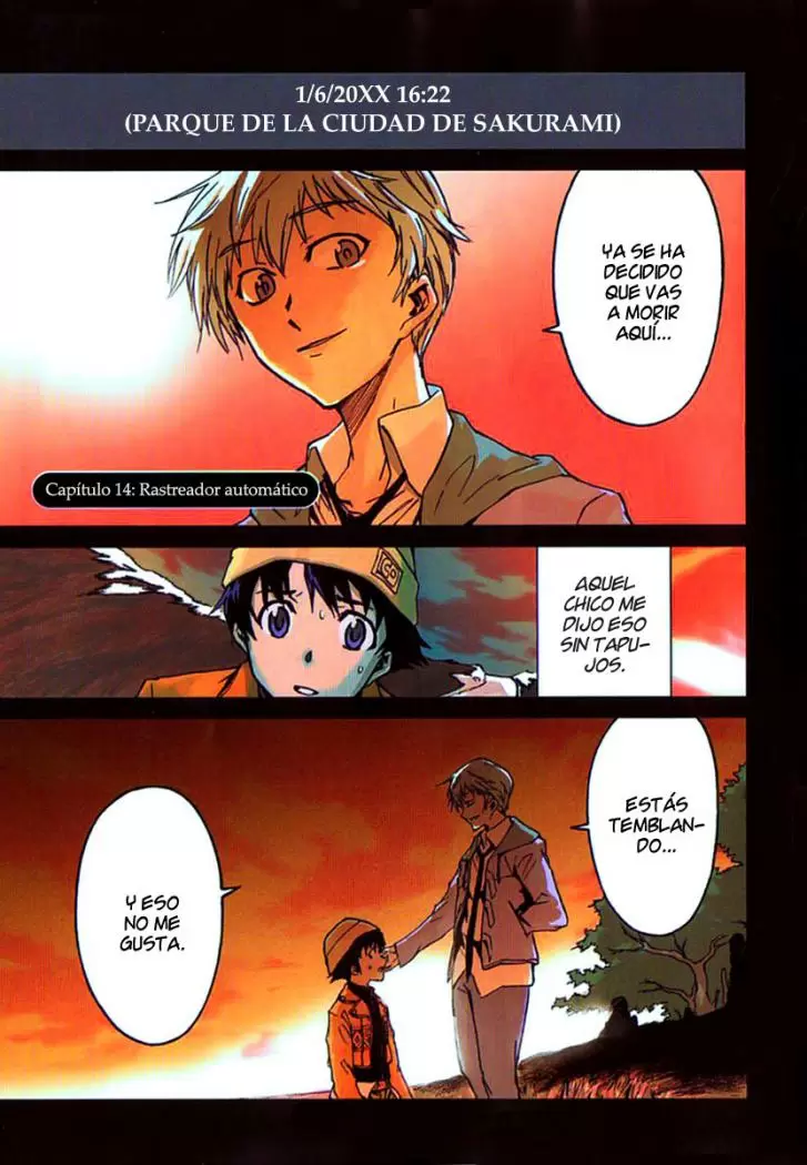Mirai Nikki capítulo 14, página 1