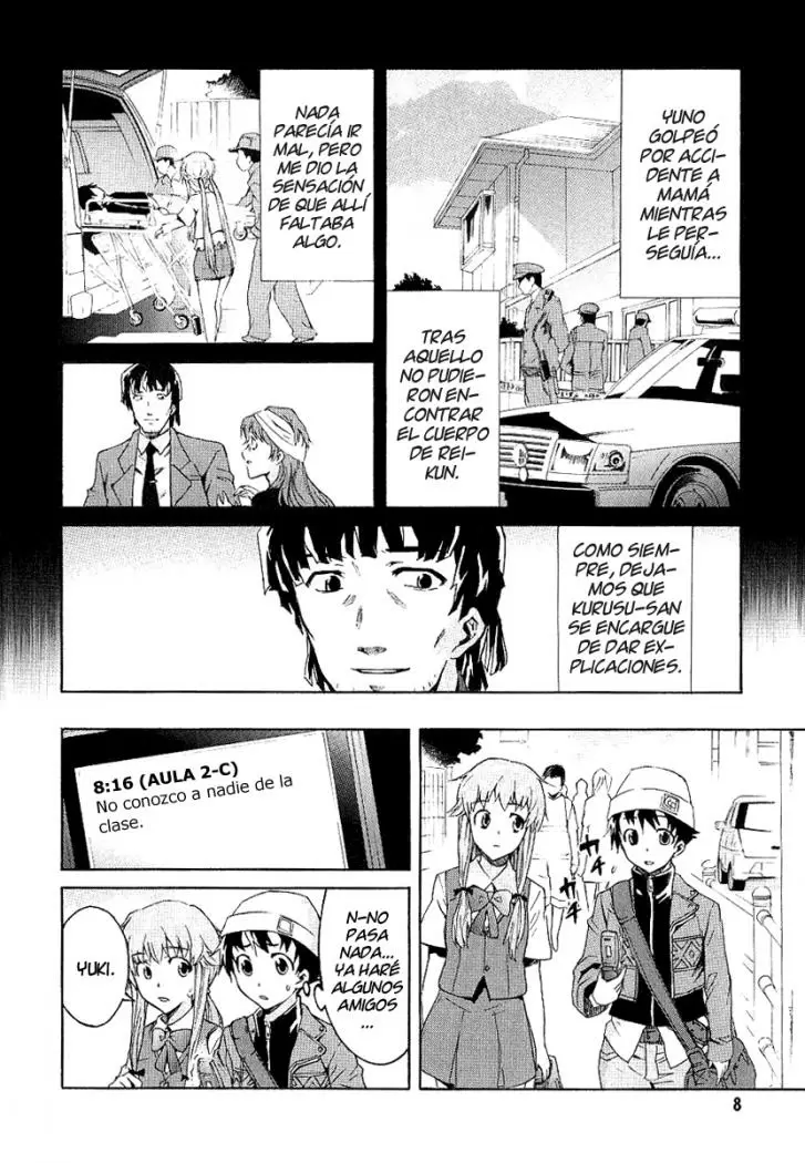 Mirai Nikki capítulo 14, página 6