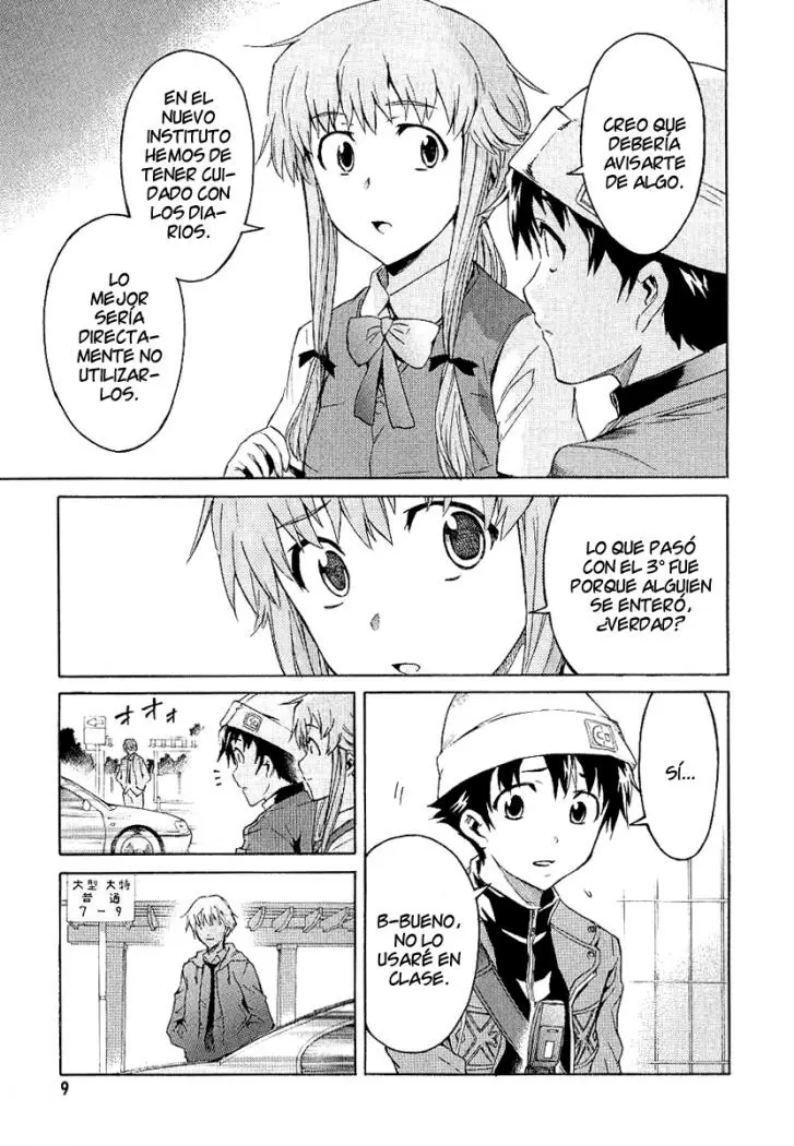 Mirai Nikki capítulo 14, página 7