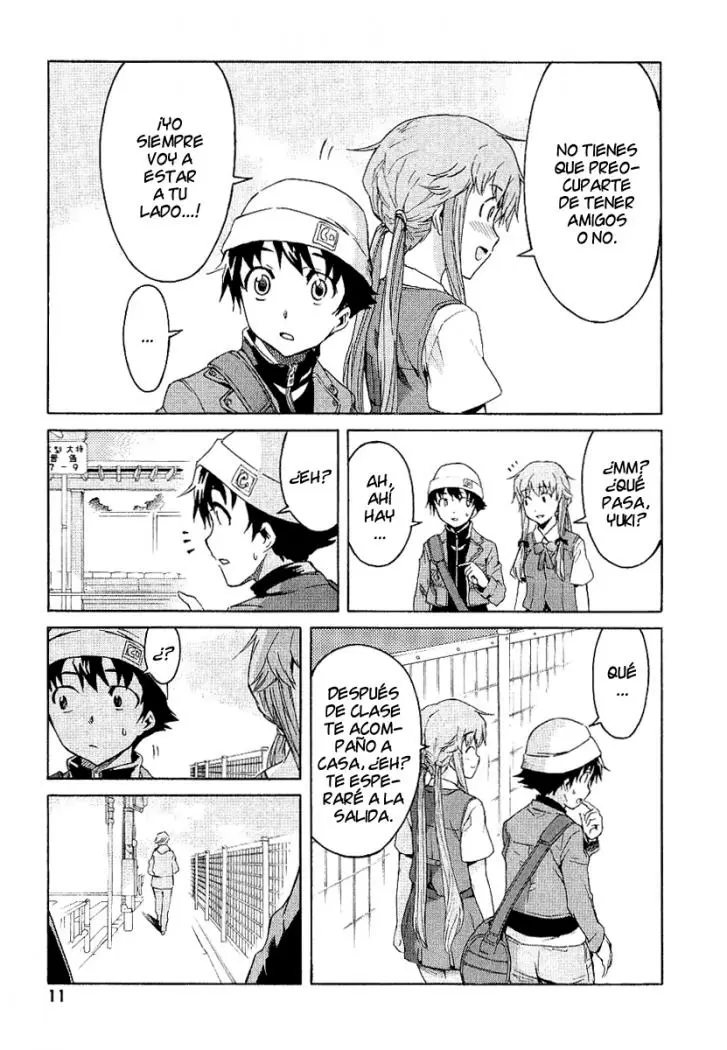 Mirai Nikki capítulo 14, página 9