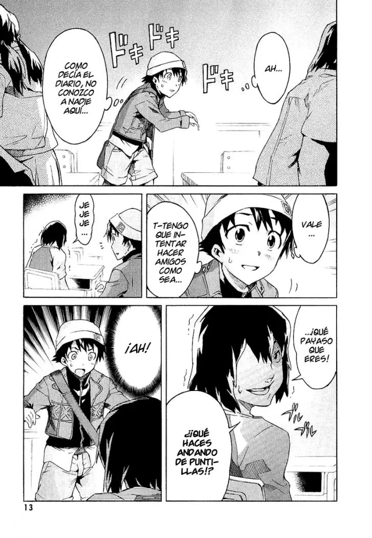 Mirai Nikki capítulo 14, página 11