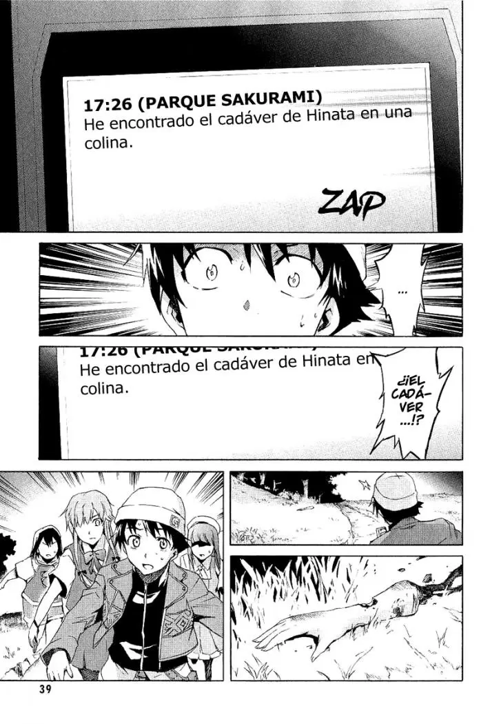 Mirai Nikki capítulo 14, página 36