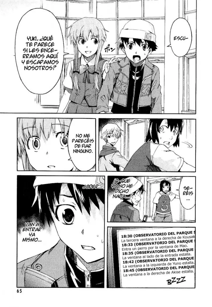 Mirai Nikki capítulo 15, página 20