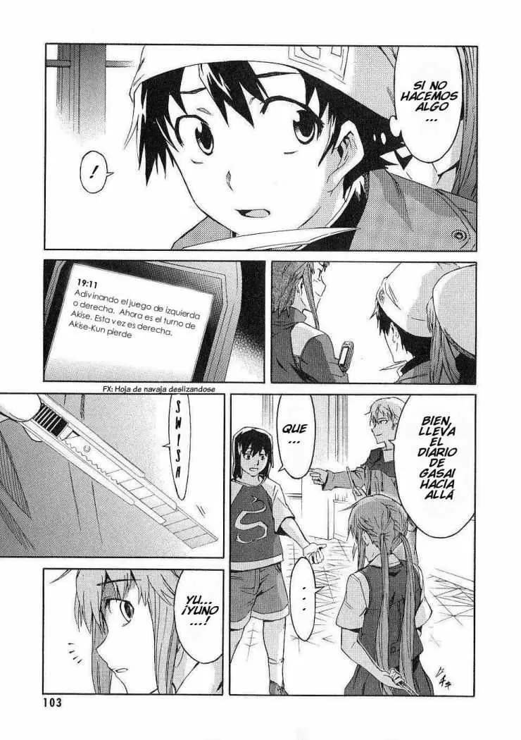Mirai Nikki capítulo 16, página 18