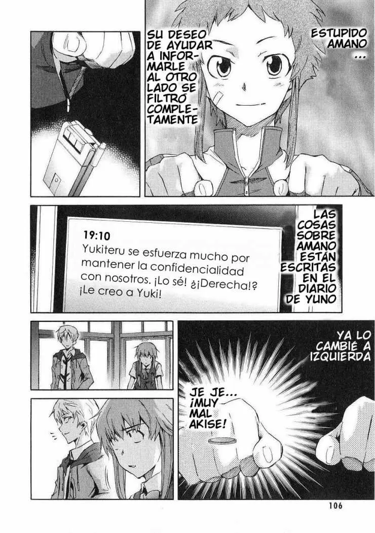 Mirai Nikki capítulo 16, página 21