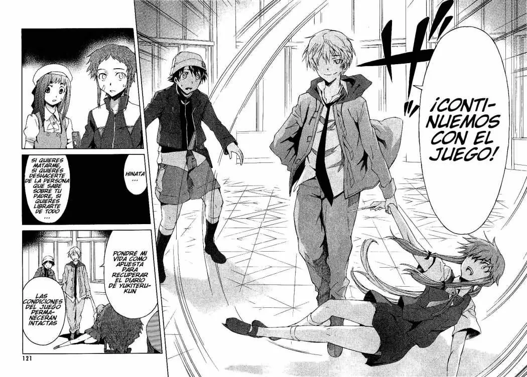 Mirai Nikki capítulo 16, página 34
