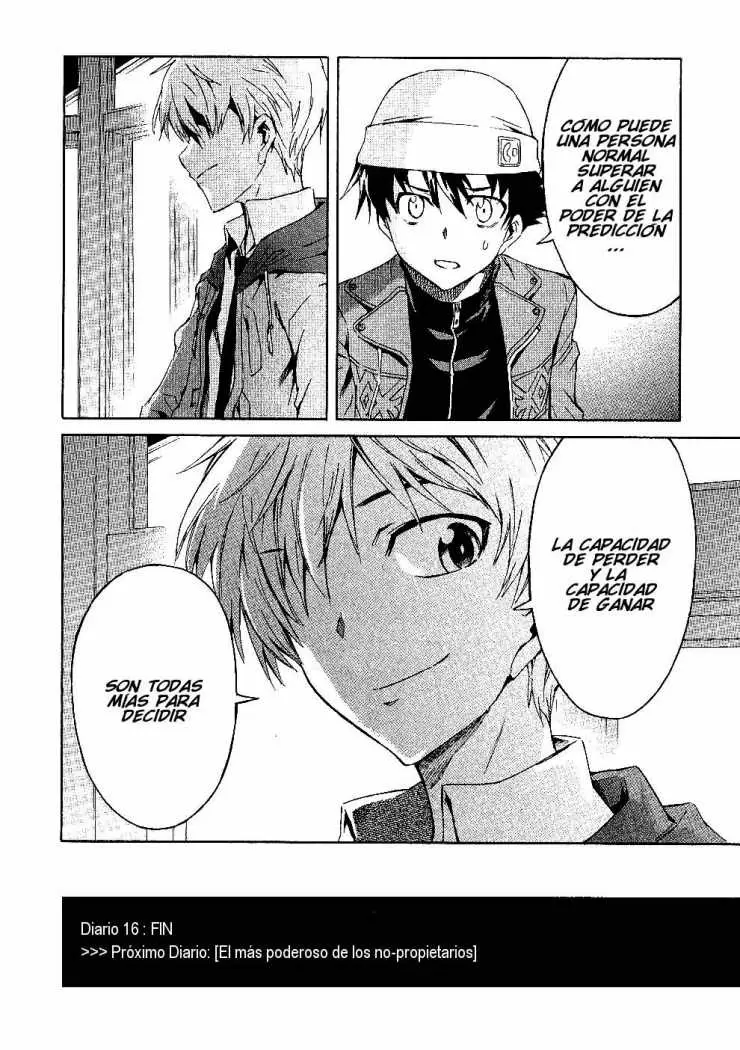 Mirai Nikki capítulo 16, página 35