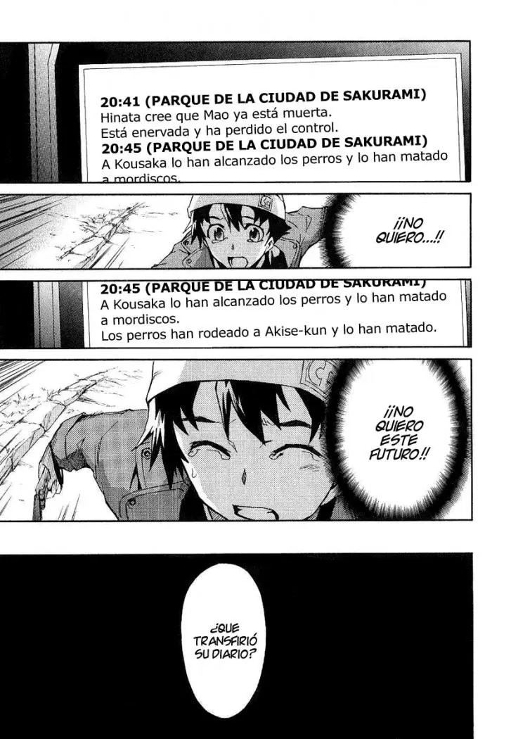 Mirai Nikki capítulo 17, página 30