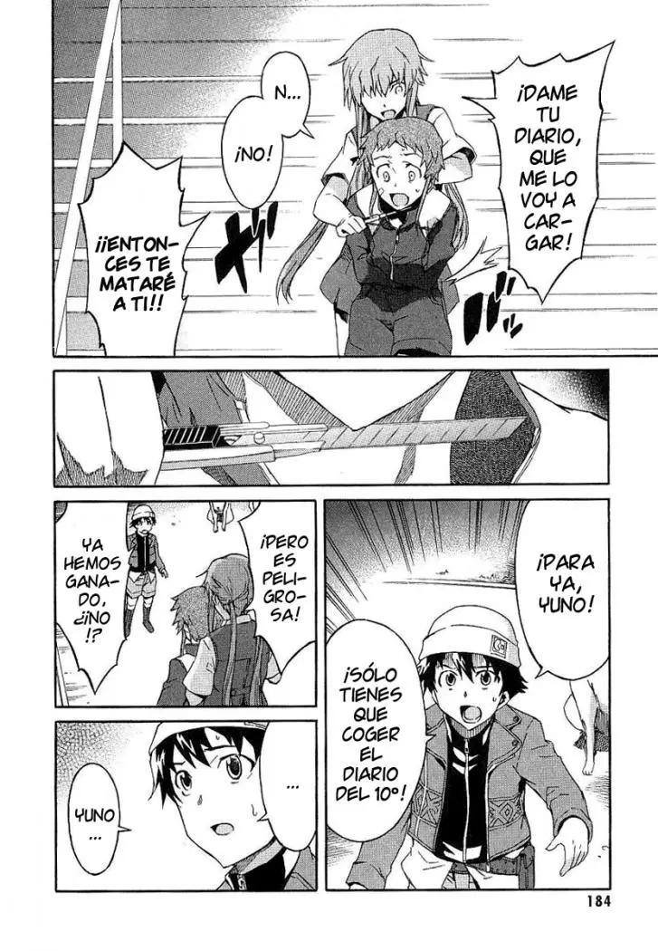 Mirai Nikki capítulo 18, página 21