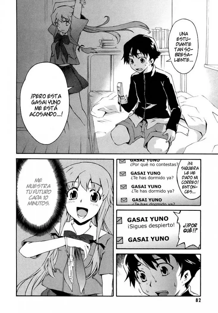 Mirai Nikki capítulo 2, página 2