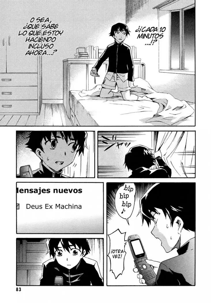 Mirai Nikki capítulo 2, página 3