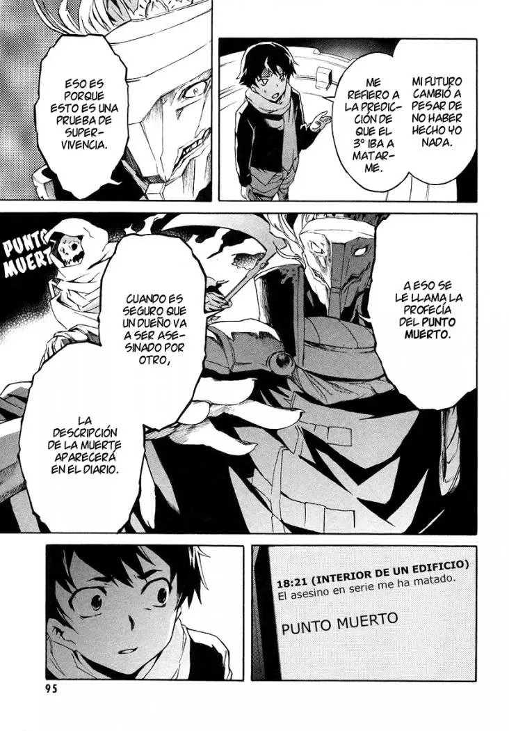 Mirai Nikki capítulo 2, página 14