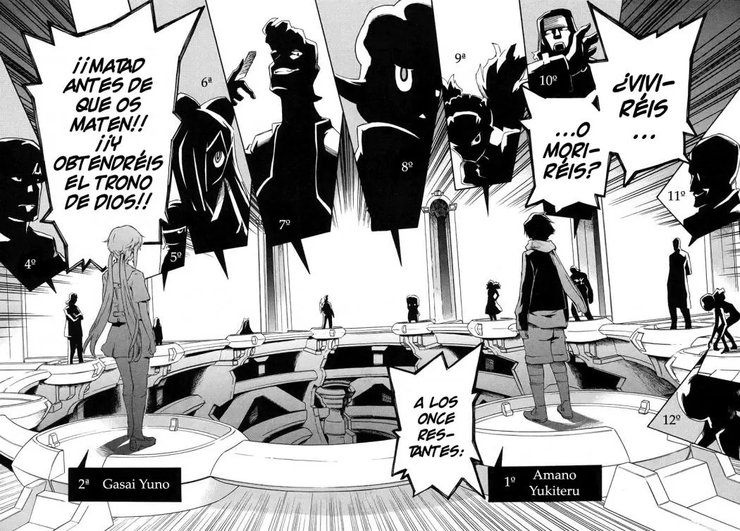 Mirai Nikki capítulo 2, página 19