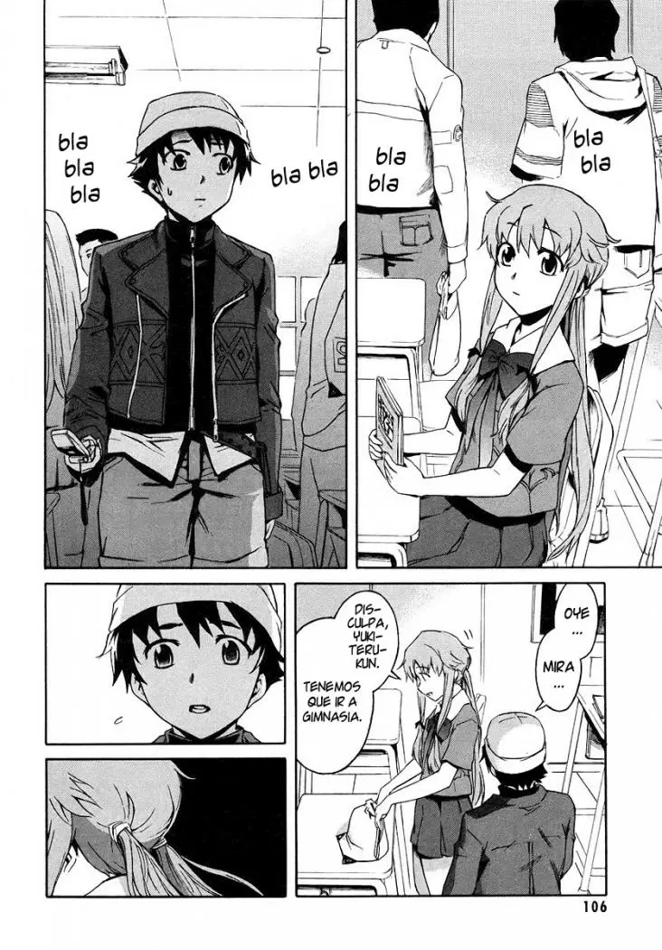 Mirai Nikki capítulo 2, página 24
