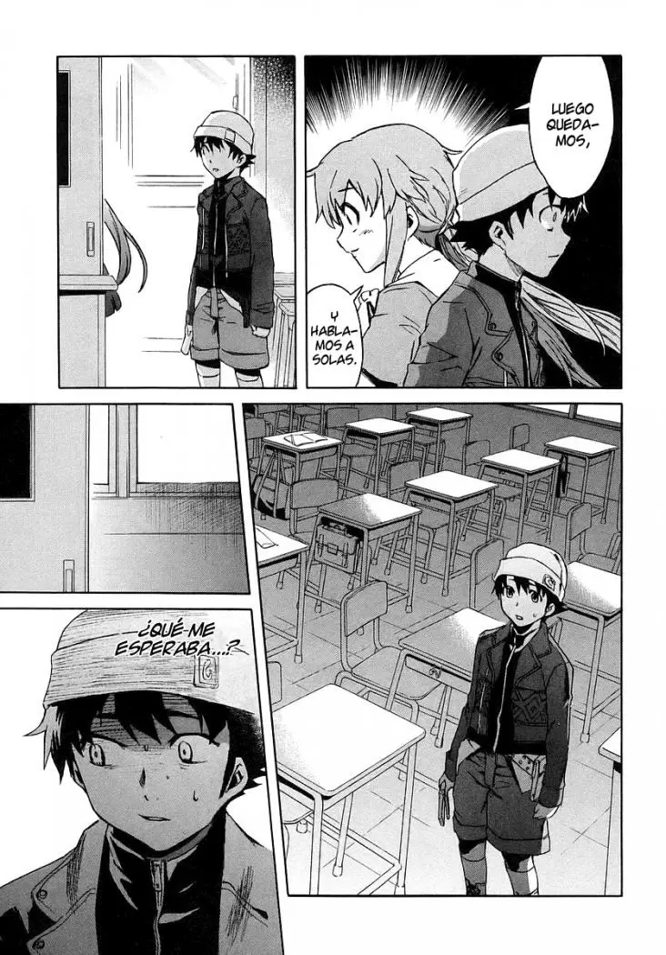 Mirai Nikki capítulo 2, página 25