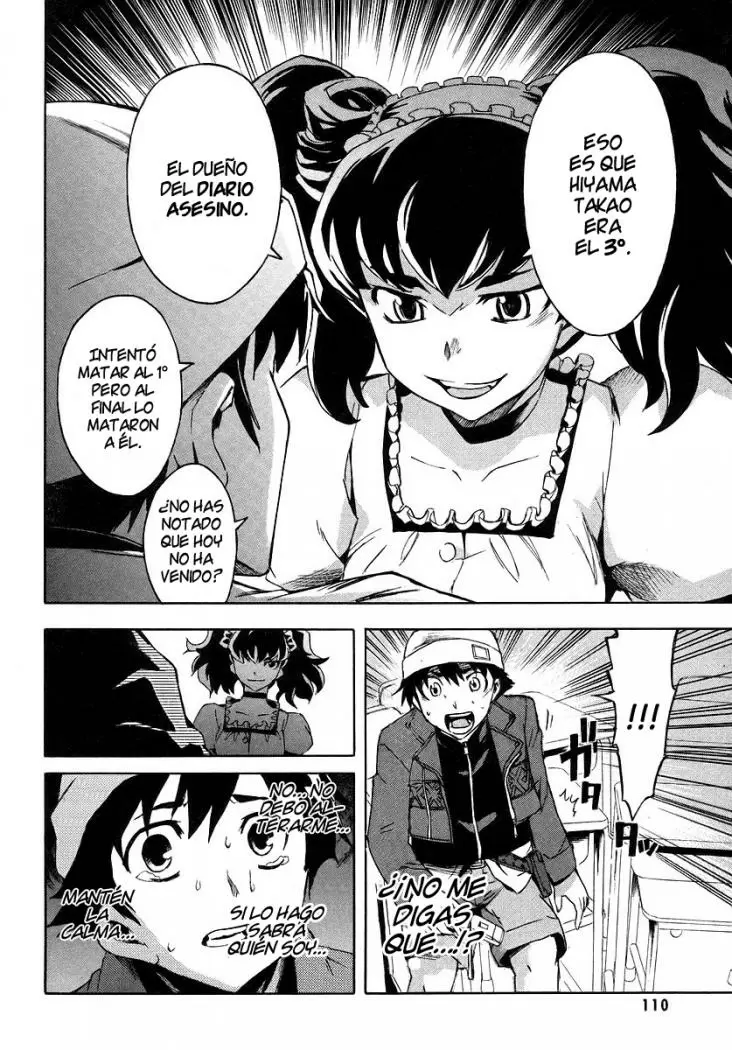Mirai Nikki capítulo 2, página 28