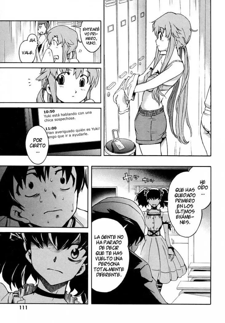 Mirai Nikki capítulo 2, página 29