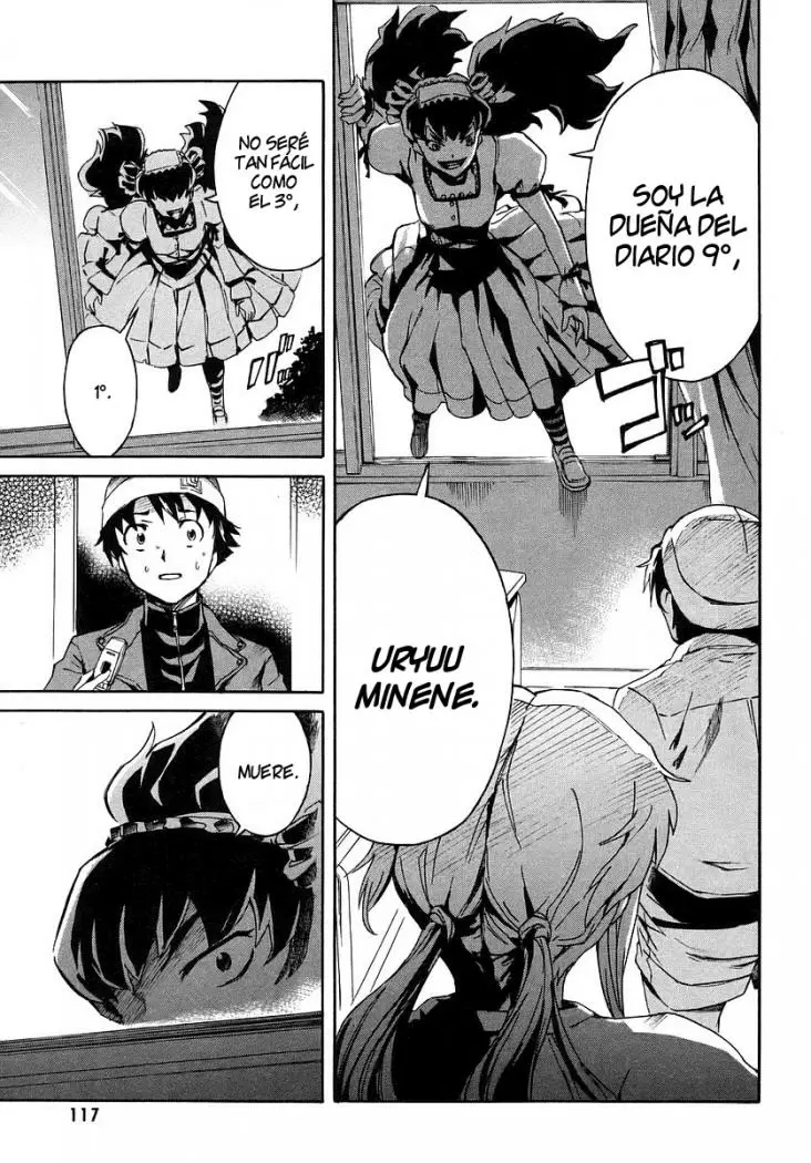 Mirai Nikki capítulo 2, página 34
