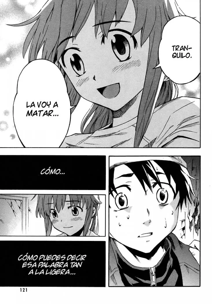 Mirai Nikki capítulo 2, página 37