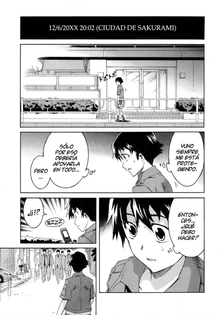 Mirai Nikki capítulo 20, página 1